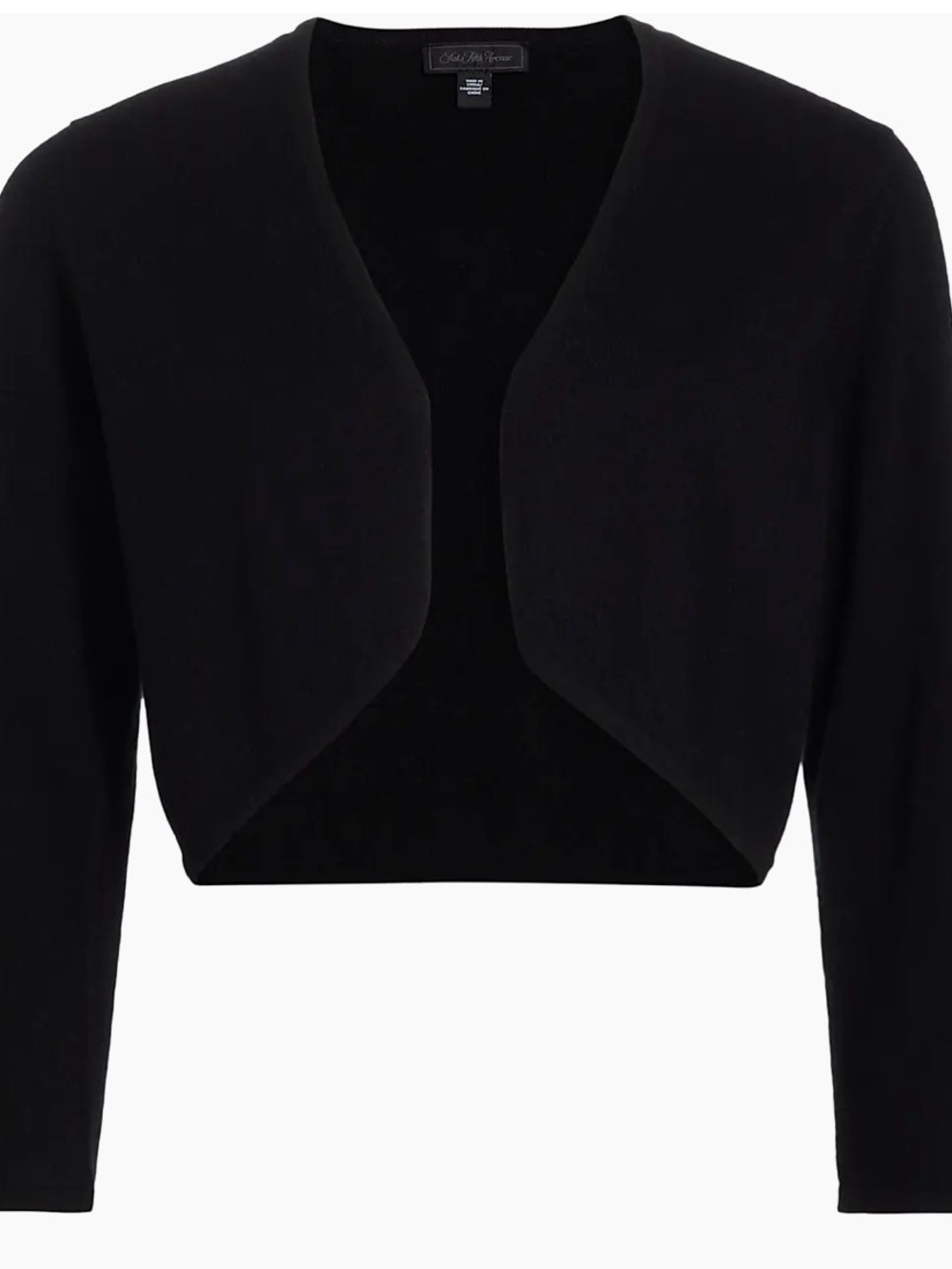 Saks Fifth Avenue
COLLECTION Cashmere Cropped Open Bolero Cardigan. New. Sz S